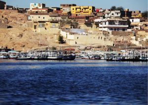Aswan on River Nile, Egypt