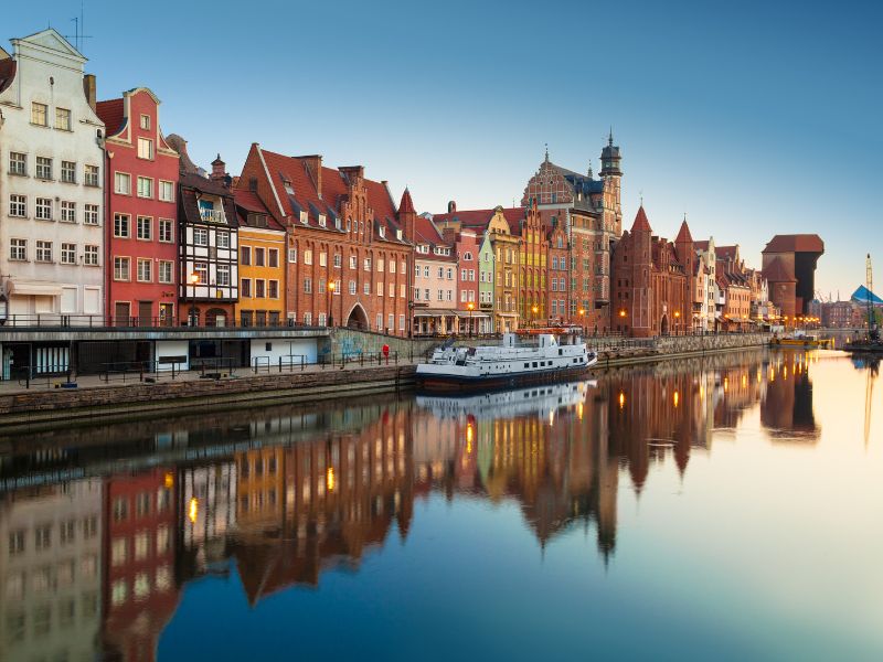 Historical Gdansk, Poland
