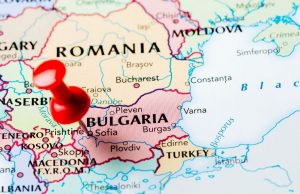 World Map Bulgaria