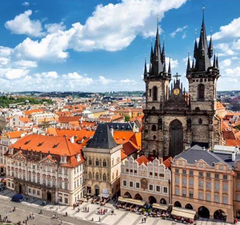 European old town-800